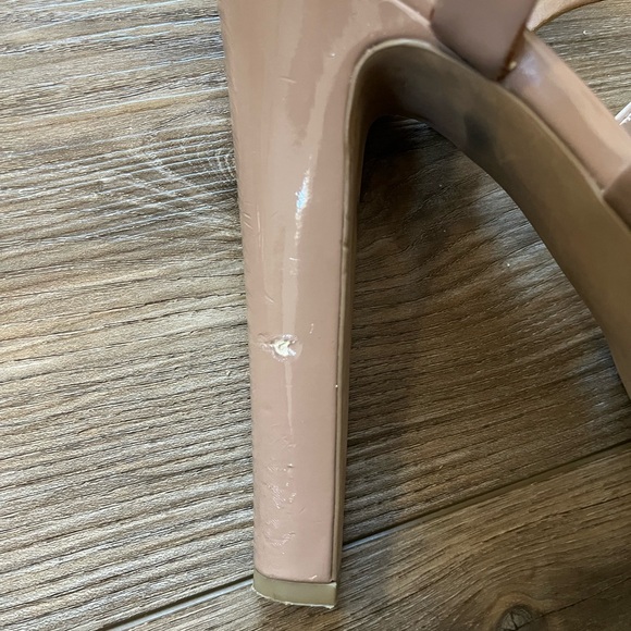 Jessica Simpson 6” Tan Strappy Heels Size 9.5 - Picture 6 of 9